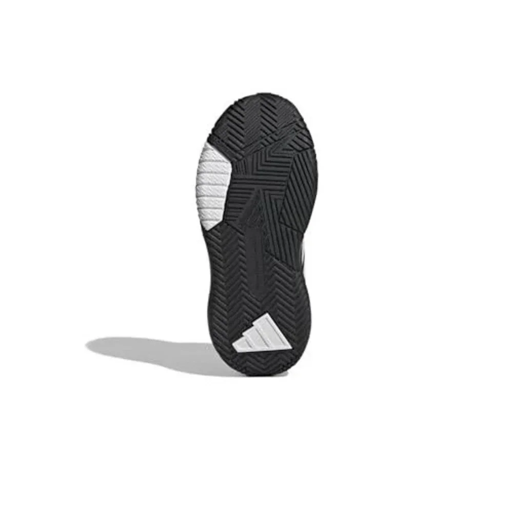 Adidas OwnTheGame 3.0 Big Kids' Basketball Shoes - Black/White, US 6.5